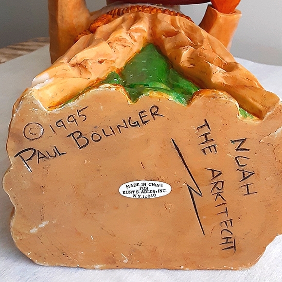 Paul Bolinger, Noah the Arkitecht, 1995, Kurt Adler, Two by Two, The Ark - Picture 5 of 6